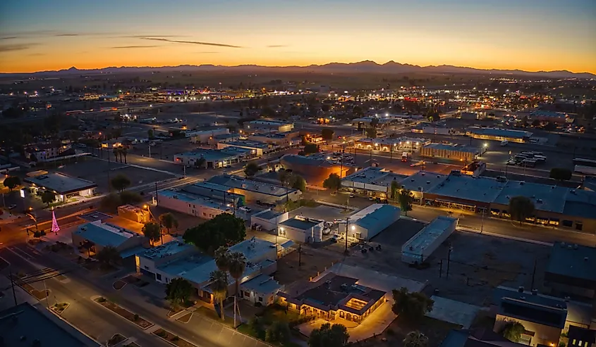 This image displays photo of the City of Blythe